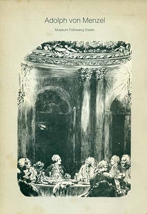 Bild des Verkufers fr Adolph von Menzel. Museum Folkwang Essen. Folkwang Graphik 1. Katalog der Ausstellung vom 25.3. - 24.4 1977. zum Verkauf von Online-Buchversand  Die Eule