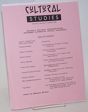 Cultural Studies vol. 4, number 3, October 1990 [handbill]