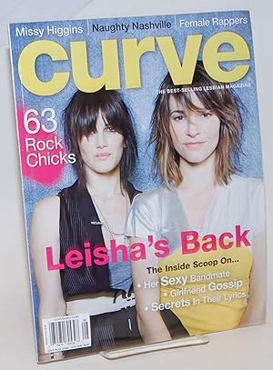 Imagen del vendedor de Curve: the lesbian magazine; vol. 18, #6, July/August 2008; Leisha's back a la venta por Bolerium Books Inc.