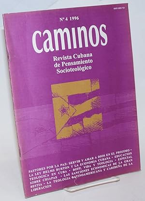 Seller image for Caminos: revista Cubana de pensamiento socioteologico #4 for sale by Bolerium Books Inc.