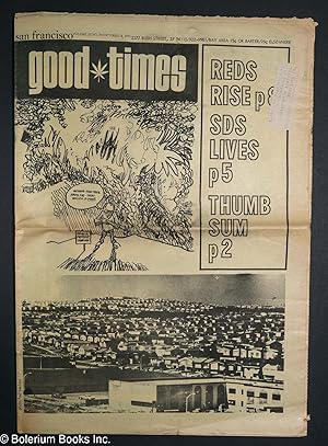 Imagen del vendedor de Good Times: vol. 3, #39, Oct. 2, 1970: Reds Rise, SDS Lives, Thumb Sum a la venta por Bolerium Books Inc.