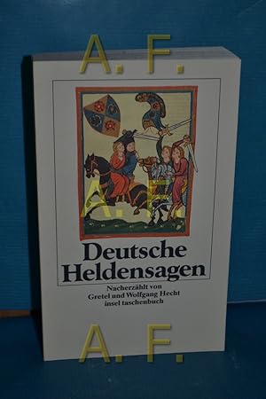 Bild des Verkufers fr Deutsche Heldensagen nacherzhlt von Gretel u. Wolfgang Hecht / Insel-Taschenbuch , 345 zum Verkauf von Antiquarische Fundgrube e.U.