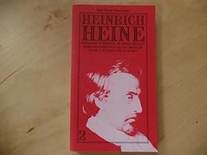 Bild des Verkufers fr Heinrich Heine - Smtliche Schriften; Bd. 2; Kommentar zu Bd.1 Reihe Hanser Werkausgabe; 220/2 zum Verkauf von Antiquariat Rohde