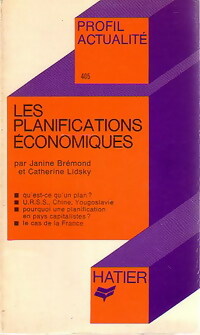 Image du vendeur pour Les planifications ?conomiques - Catherine Br?mond mis en vente par Book Hmisphres