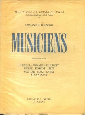 Musiciens deuxi me s rie - Emmanuel Buenzod