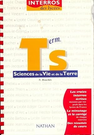 Sciences de la vie et de la terre Terminale S - N. Bouch?s