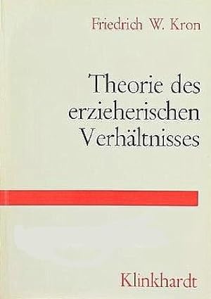 Seller image for Theorie des erzieherischen Verhltnisses for sale by NEPO UG