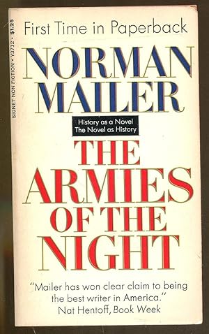 Seller image for The Armies of the Night: History as a Novel, The Novel as History for sale by Dearly Departed Books