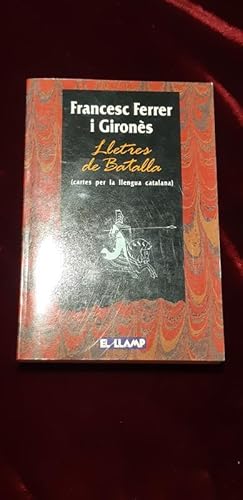 Imagen del vendedor de Lletres de batalla. Cartes per la llengua catalana a la venta por Llibreria Fnix