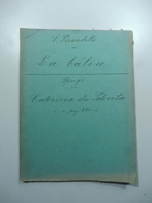 La balia (Stralcio editoriale da Nuova Antologia)