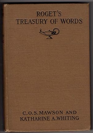 Roget's Treasury of Words: Abridges from Roget's International Thesaurus of English Words and Phr...