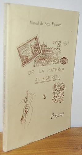 Imagen del vendedor de DE LA MATERIA AL ESPRITU. Poemas a la venta por EL RINCN ESCRITO