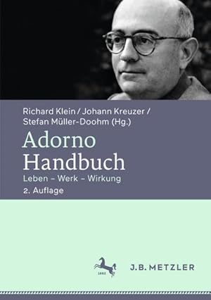 Bild des Verkufers fr Adorno-Handbuch : Leben - Werk - Wirkung zum Verkauf von AHA-BUCH GmbH