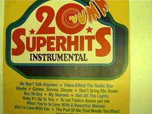 20 Superhits instrumental (Orchester Tony Anderson);