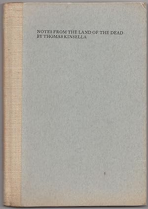 Bild des Verkufers fr Notes from the Land of the Dead Poems zum Verkauf von Between the Covers-Rare Books, Inc. ABAA