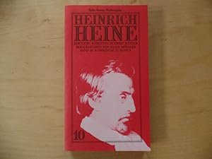 Seller image for Heinrich Heine - Smtliche Schriften; Bd. 10., Kommentar zu Band 9 Reihe Hanser Werkausgabe; 220/10 for sale by Antiquariat Rohde