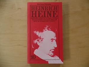 Bild des Verkufers fr Heinrich Heine - Smtliche Schriften; Bd. 10., Kommentar zu Band 9 Reihe Hanser Werkausgabe; 220/10 zum Verkauf von Antiquariat Rohde