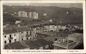 Ansichtskarte / Postkarte Portbou Katalonien, Panorama tomado desde el Campanario