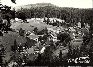 Bild des Verkufers fr Ansichtskarte / Postkarte Vesser Suhl in Thringen, Panorama zum Verkauf von akpool GmbH