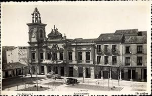 Bild des Verkufers fr Ansichtskarte / Postkarte Ayuntamiento Castilla la Mancha, Ansicht der Kirche zum Verkauf von akpool GmbH