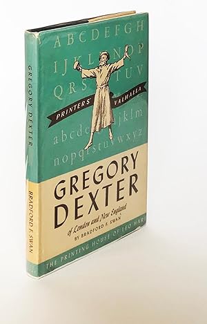 Imagen del vendedor de Gregory Dexter of London & New England 1610-1700 a la venta por Leopolis