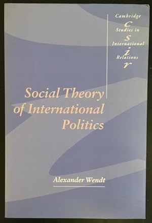 Social Theoryof International Politics.