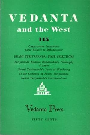 VEDANTA AND THE WEST 145