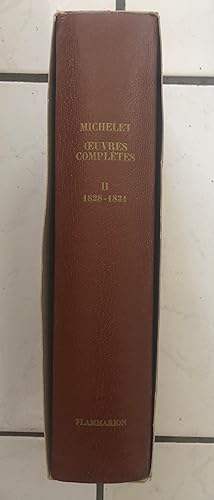 Oeuvres completes II 1828-1831