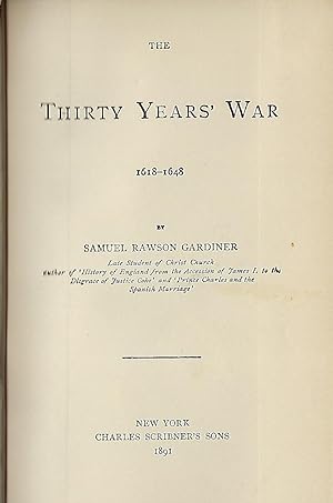 Seller image for THE THIRTY YEARS' WAR 1618-1648 for sale by Antic Hay Books