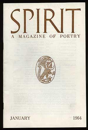 Imagen del vendedor de Spirit: A Magazine of Poetry January 1964 a la venta por Between the Covers-Rare Books, Inc. ABAA