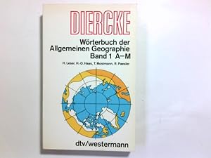 Bild des Verkufers fr Diercke-Wrterbuch der allgemeinen Geographie Bd. 1, A - M zum Verkauf von Antiquariat Buchhandel Daniel Viertel