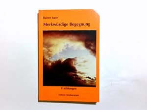 Imagen del vendedor de Merkwrdige Begegnung : Erzhlungen. Rainer Luce a la venta por Antiquariat Buchhandel Daniel Viertel