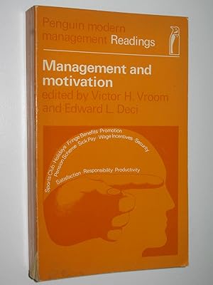 Bild des Verkufers fr Management and Motivation : Modern Management Readings zum Verkauf von Manyhills Books