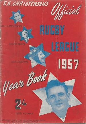 E.E. Christensen's Official Rugby League Yearbook 1957