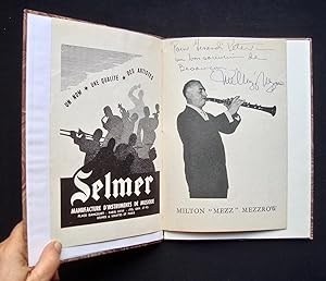 Programme de la tournée "Mezz" Mezzrow 1954 en France + Le Point numéro de janvier 1952 : Le Jazz -
