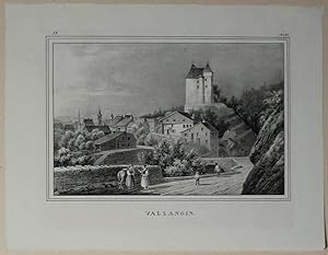 Bild des Verkufers fr Vallangin (Valangin). zum Verkauf von Biblion Antiquariat