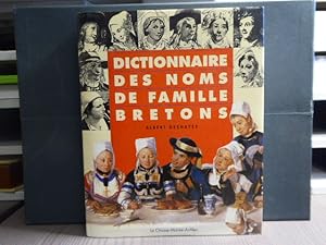 Imagen del vendedor de Dictionnaire des noms de famille bretons. a la venta por Tir  Part