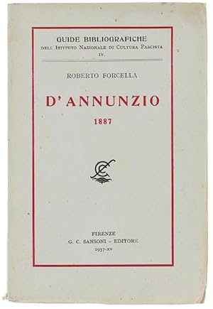 D'ANNUNZIO 1887.: