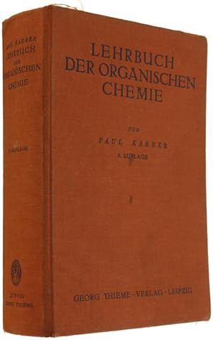 Image du vendeur pour LEHRBUCH DER ORGANISCHEN CHEMIE.: mis en vente par Bergoglio Libri d'Epoca