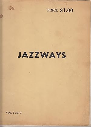Imagen del vendedor de Jazzways. A Yearbook of Hot Music, Vol. 1, No. 1 a la venta por Beasley Books, ABAA, ILAB, MWABA