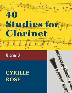 Bild des Verkufers fr 40 Studies for Clarinet, Book 2 (Paperback or Softback) zum Verkauf von BargainBookStores