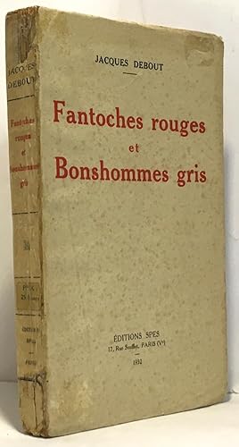 Seller image for Fantoches rouges et bonshommes gris for sale by crealivres