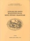 Seller image for Antologa del soneto renacentista ingls. Sidney, Spencer y Shakespeare for sale by AG Library