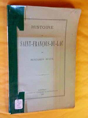 Histoire de Saint-François-du-Lac