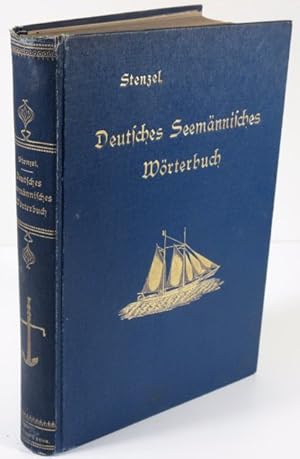 Image du vendeur pour Deutsches Seemnnisches Wrterbuch. Signature Robert Zimmerman 1912 mis en vente par Leaf and Stone Books