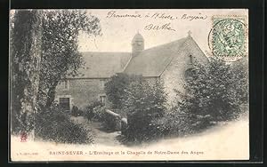 Carte postale Saint-Sever, L`Ermitage et la Chapelle de Notre-Dame des Anges