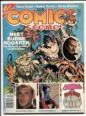 Seller image for Comics Scene #5 1982-Burne Hogarth-Gene Colon-Herbie Moebius-VG/FN for sale by DTA Collectibles