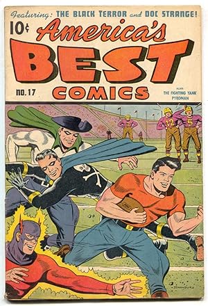 Doc Strange The Black Terror America's Best Comics #4 Photocopy Comic Book 