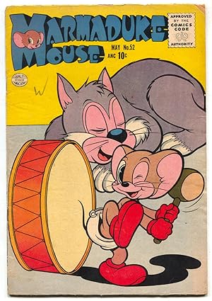 Bild des Verkufers fr Marmaduke Mouse #52 1955- Funny Aminal comic VG+ zum Verkauf von DTA Collectibles