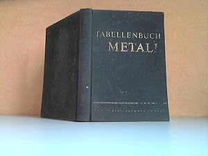 Seller image for Tabellenbuch Metall Mit 1335 Abbildungen for sale by Andrea Ardelt